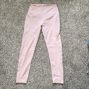 Pink 90 degree workout leggings